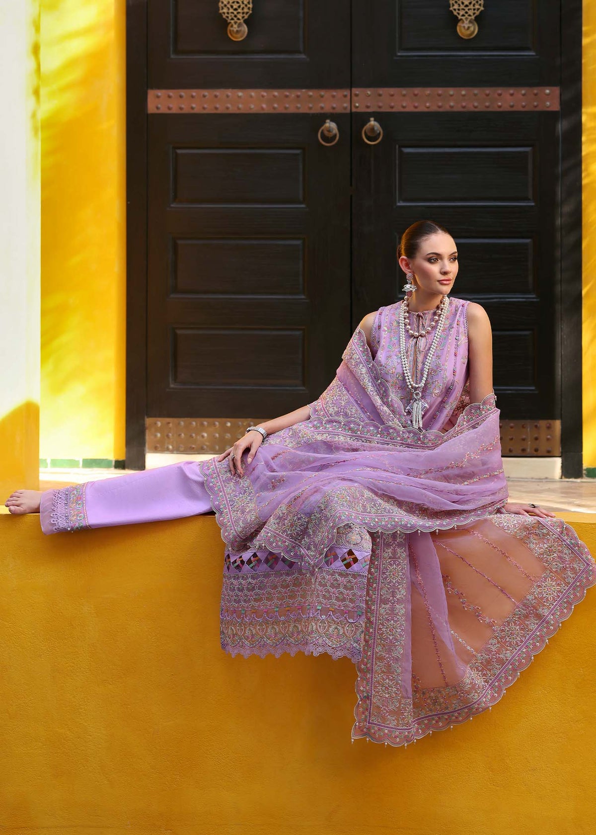 Kanwal Malik | Elysia Luxury Lawn 25 | Celia by Maria Faisal - Registered Vendor of : Kanwal Malik - type : Ladies Clothes - 100% original wedding dresses