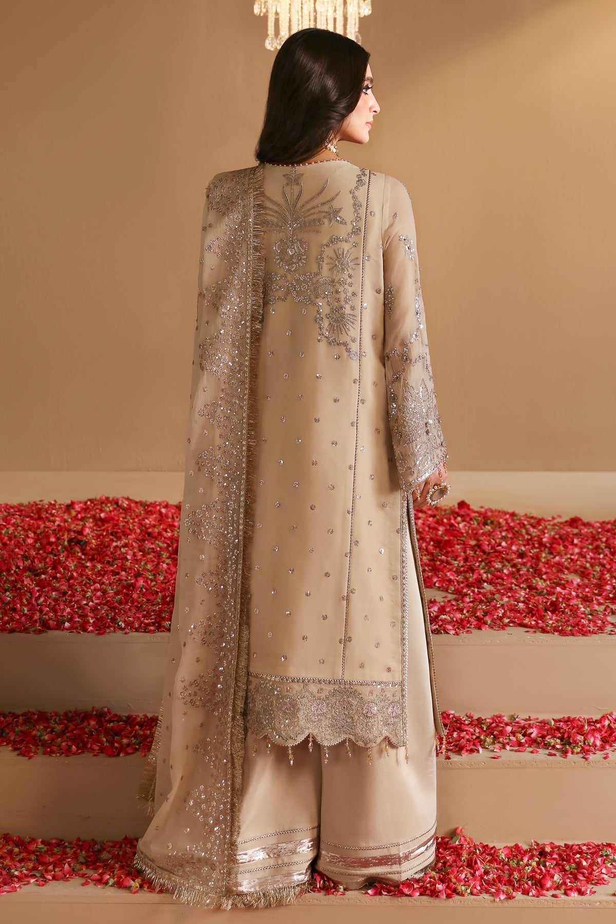 Alizeh | Reena Wedding Formals | AF-HM-4025-KIRAN - Designer Dress with Intricate embroidery and embellishments. Shop elegent wedding dress at Maria Faisal.