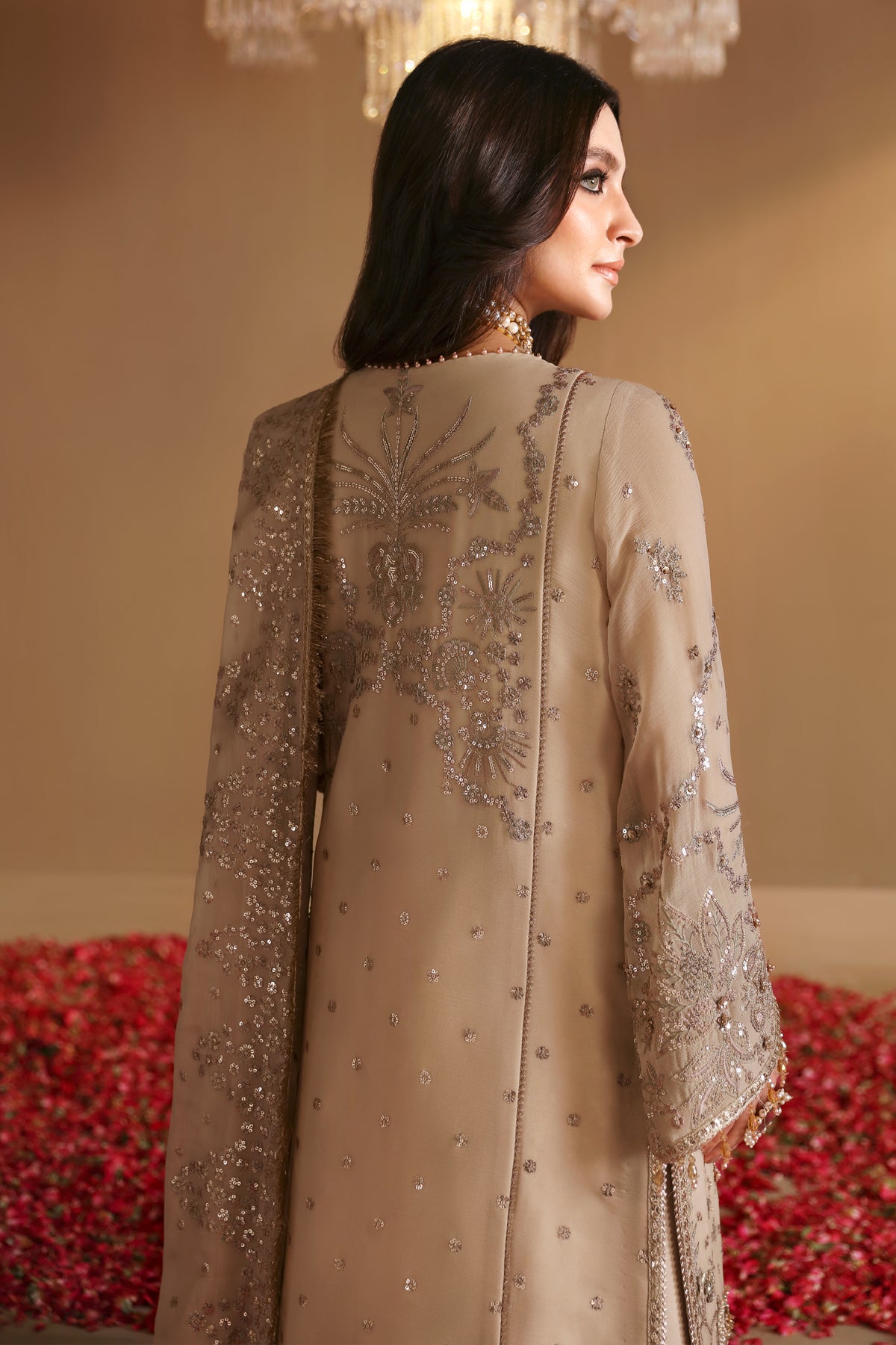 Alizeh | Reena Wedding Formals | AF-HM-4025-KIRAN - Designer Dress with Intricate embroidery and embellishments. Shop elegent wedding dress at Maria Faisal.