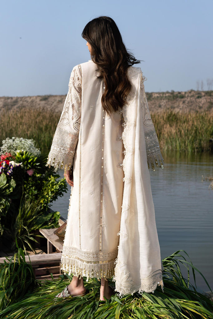 Sana Safinaz | Luxury Lawn 26 | S-01 - Luxury Dress - available at Maria Faisal in UK and USA.