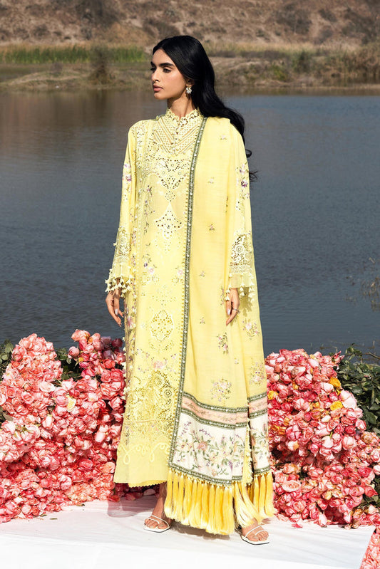 Sana Safinaz | Luxury Lawn 26 | S-07 - Luxury Dress - available at Maria Faisal in UK and USA.