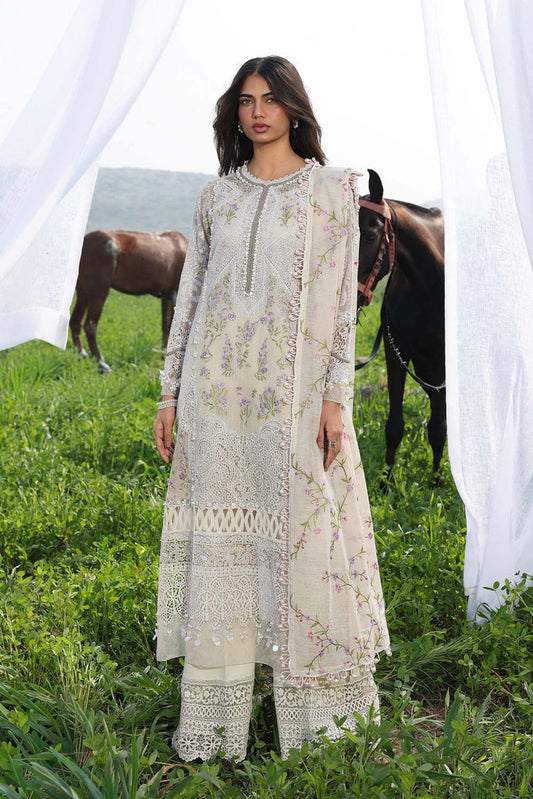 Sana Safinaz | Luxury Lawn 26 | S-05 - Luxury Dress - available at Maria Faisal in UK and USA.