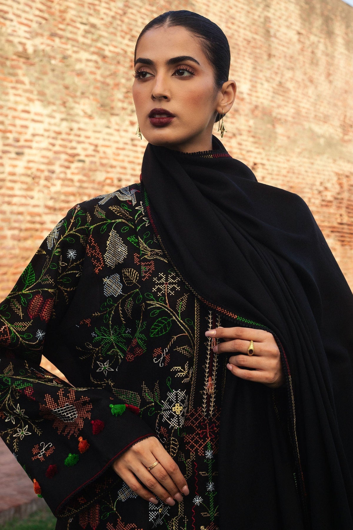 Zara Shahjahan | Winter 24 |  LALEH-D4 - Designer Dress with Intricate embroidery and embellishments. Shop elegent wedding dress at Maria Faisal.