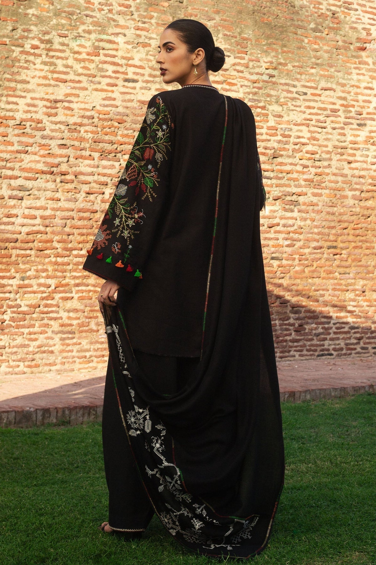 Zara Shahjahan | Winter 24 |  LALEH-D4 - Designer Dress with Intricate embroidery and embellishments. Shop elegent wedding dress at Maria Faisal.