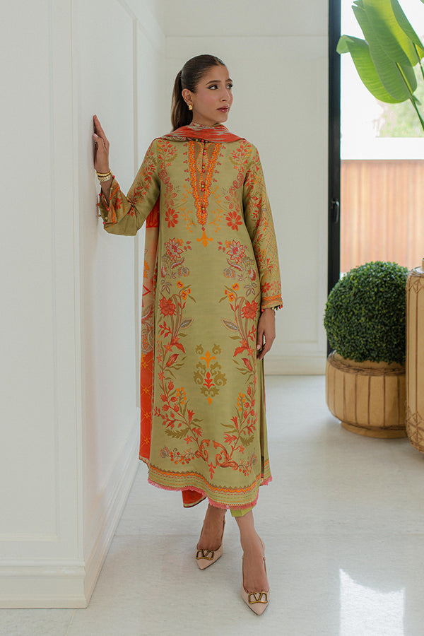 Mina Hassan | Signature Prints | Pistachio Dreams - Ladies Clothes - Maria Faisal