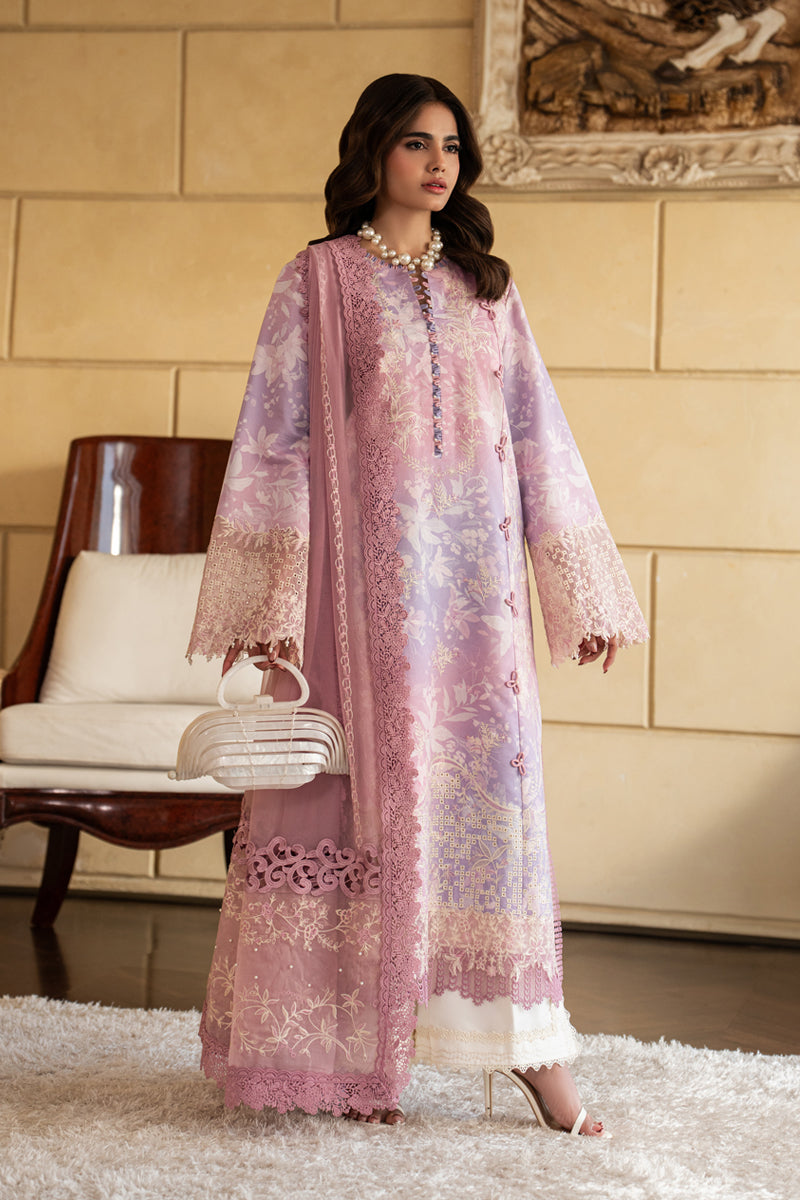 Rangrasiya | Carnation Eid Edit 26 | Lara - Luxury Dress - available at Maria Faisal in UK and USA.