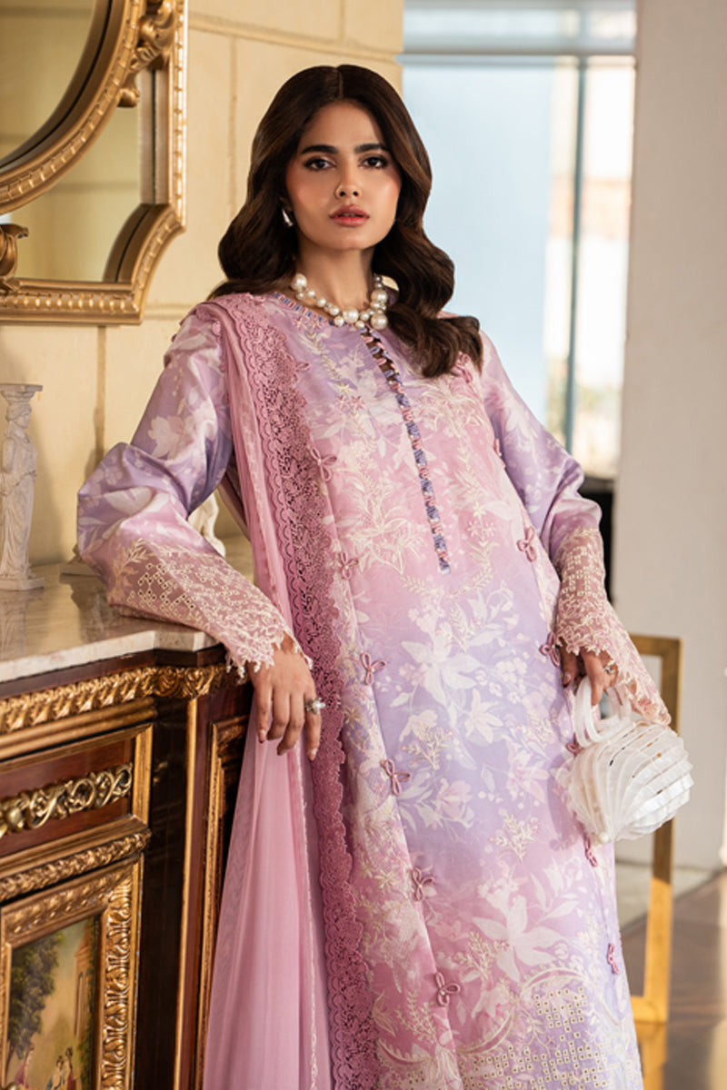 Rangrasiya | Carnation Eid Edit 26 | Lara - Luxury Dress - available at Maria Faisal in UK and USA.