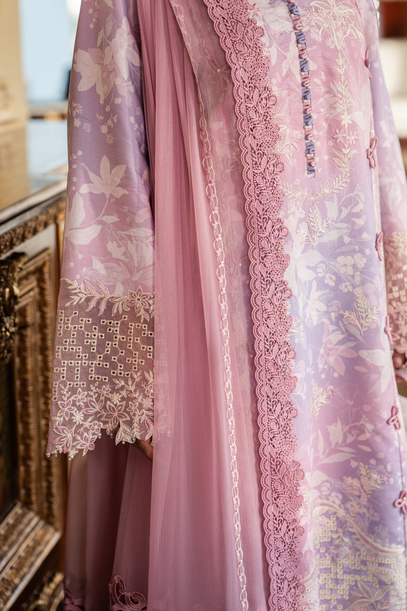 Rangrasiya | Carnation Eid Edit 26 | Lara - Luxury Dress - available at Maria Faisal in UK and USA.
