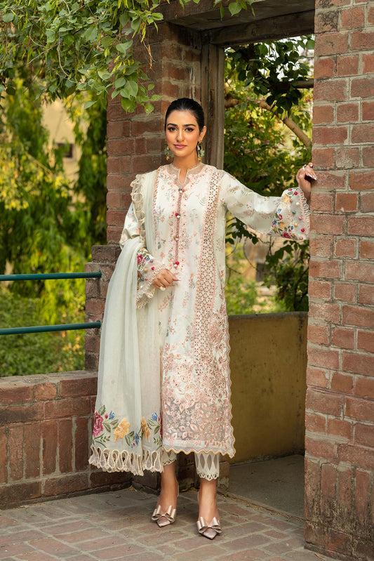 Maryam Hussain | Luxury Lawn 25 | Batik by Maria Faisal - Registered Vendor of : Maryam Hussain - type : Ladies Clothes - 100% original wedding dresses