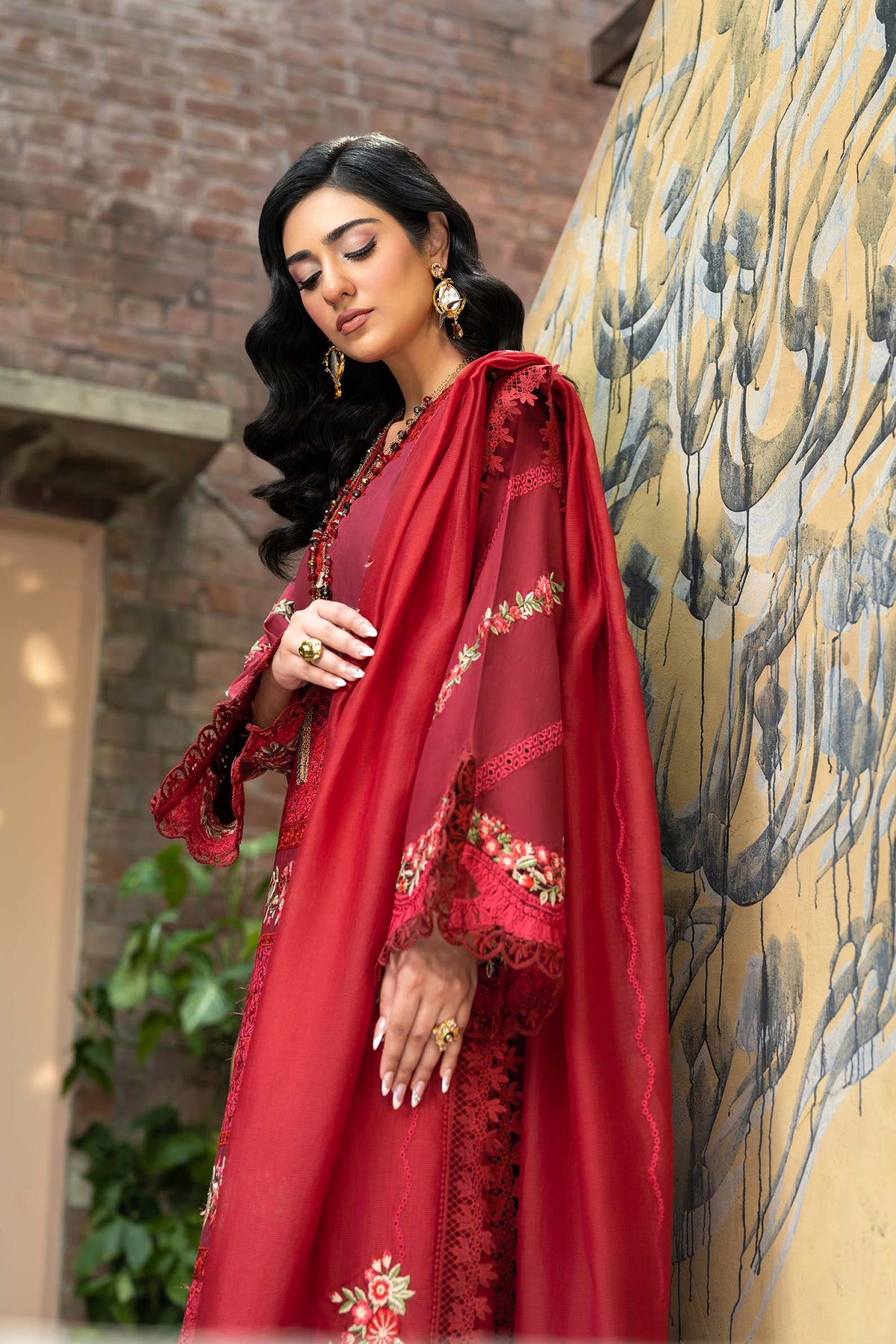 Maryam Hussain | Luxury Lawn 25 | Amal by Maria Faisal - Registered Vendor of : Maryam Hussain - type : Ladies Clothes - 100% original wedding dresses