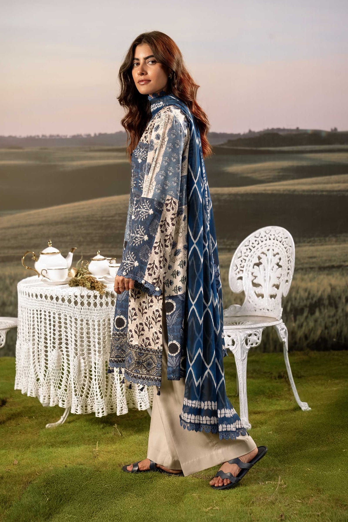 Maria B | Basics Winter 25 | MB-PFUS25-02A - Ladies Clothes - Maria Faisal