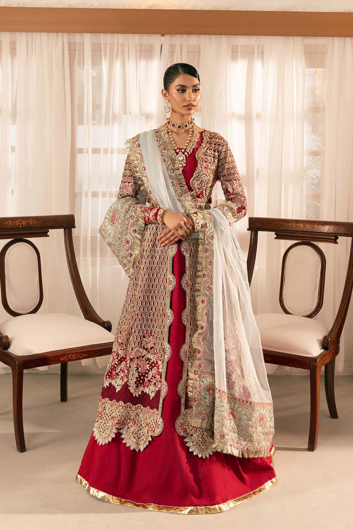 Maryam Hussain | Marwa Luxury Formals 24 | Raag - Ladies Clothes - Maria Faisal