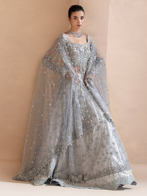Epoque | Reve Luxury Formals | Leclat - Formal Dress - available at Maria Faisal in UK and USA.