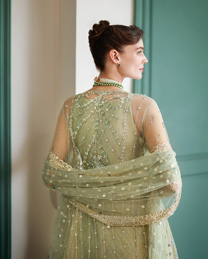 Mushq | The Muse | Lenora - Bridal Dress - available at Maria Faisal in UK and USA.