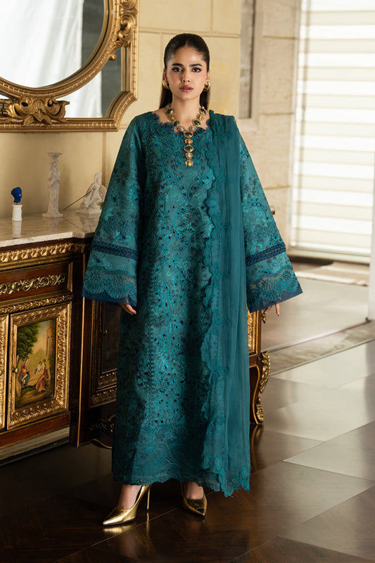 Rangrasiya | Carnation Eid Edit 26 | Liaro - Luxury Dress - available at Maria Faisal in UK and USA.