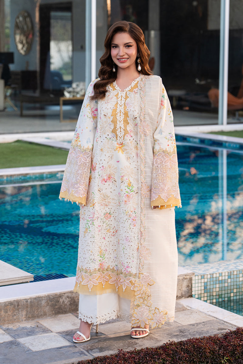 Rangrasiya | Carnation Eid Edit 26 | Lily - Luxury Dress - available at Maria Faisal in UK and USA.