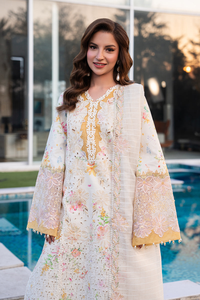 Rangrasiya | Carnation Eid Edit 26 | Lily - Luxury Dress - available at Maria Faisal in UK and USA.