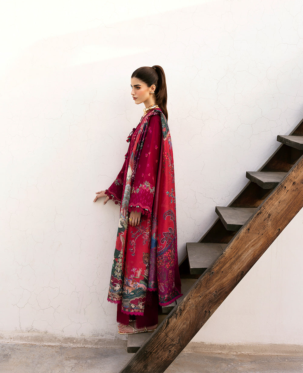 Republic Womenswear | Embroidered Pret | M-153 - Ladies Clothes - Maria Faisal