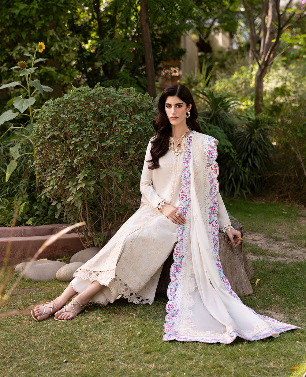 Republic Womenswear | Embroidered Pret | M-155 - Ladies Clothes - Maria Faisal