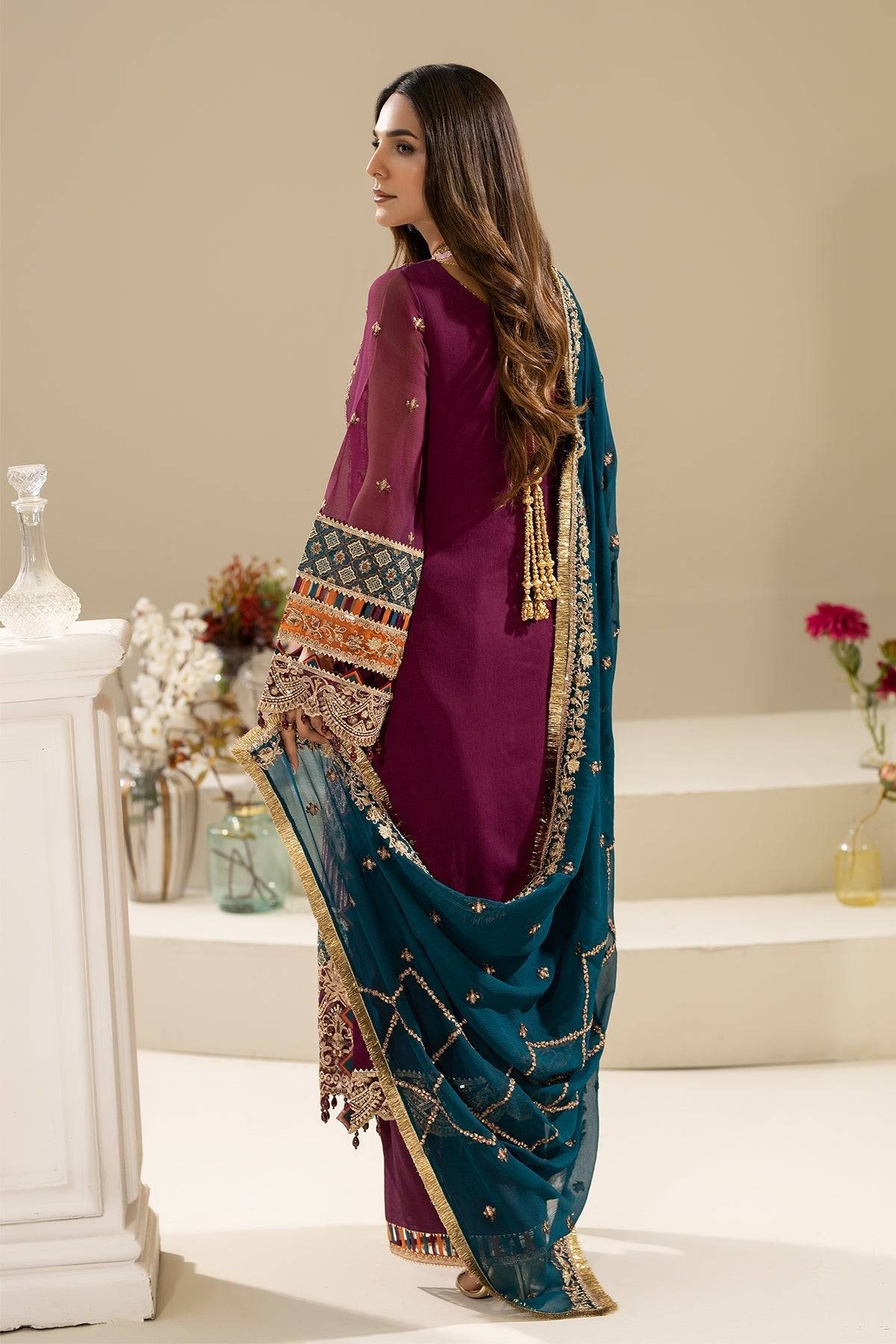 Imrozia Premium | Nisha Collection | M-84 ZEHAK by Maria Faisal - Registered Vendor of : Imrozia Premium - type : Ladies Clothes - 100% original wedding dresses
