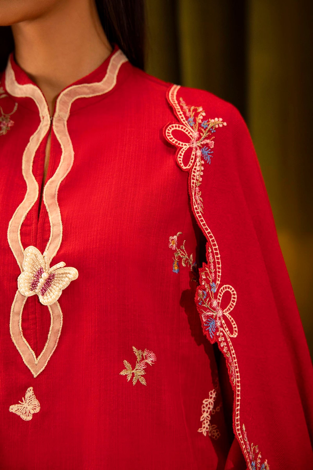 Sana Safinaz | Muzlin Winter 25 | 012B - Casual Dress - available at Maria Faisal in UK and USA.