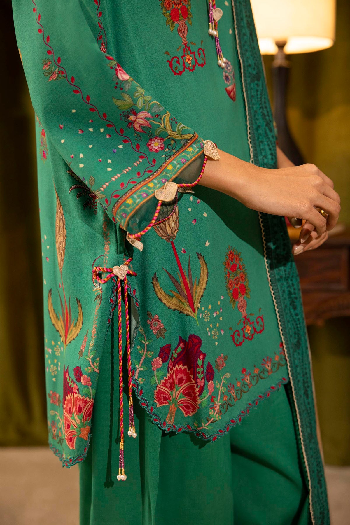 Sana Safinaz | Muzlin Winter 25 | 019B - Casual Dress - available at Maria Faisal in UK and USA.
