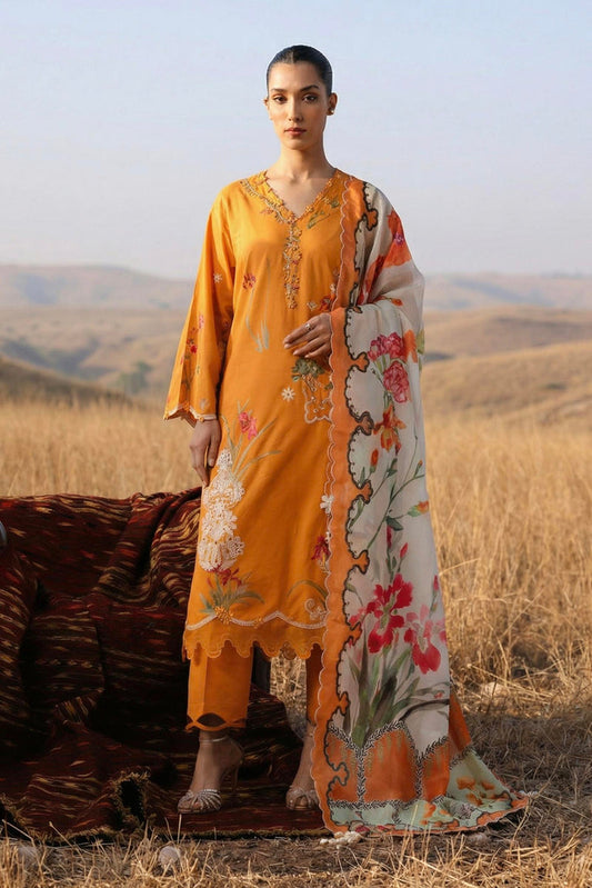 Sana Safinaz | Muzlin Spring 26 | M261-003A-CV - Luxury Dress - available at Maria Faisal in UK and USA.