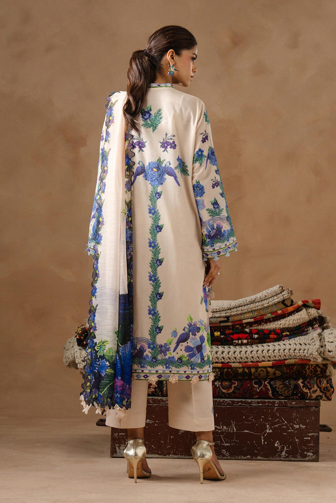 Sana Safinaz | Muzlin Spring 26 | M261-016A-CU - Luxury Dress - available at Maria Faisal in UK and USA.