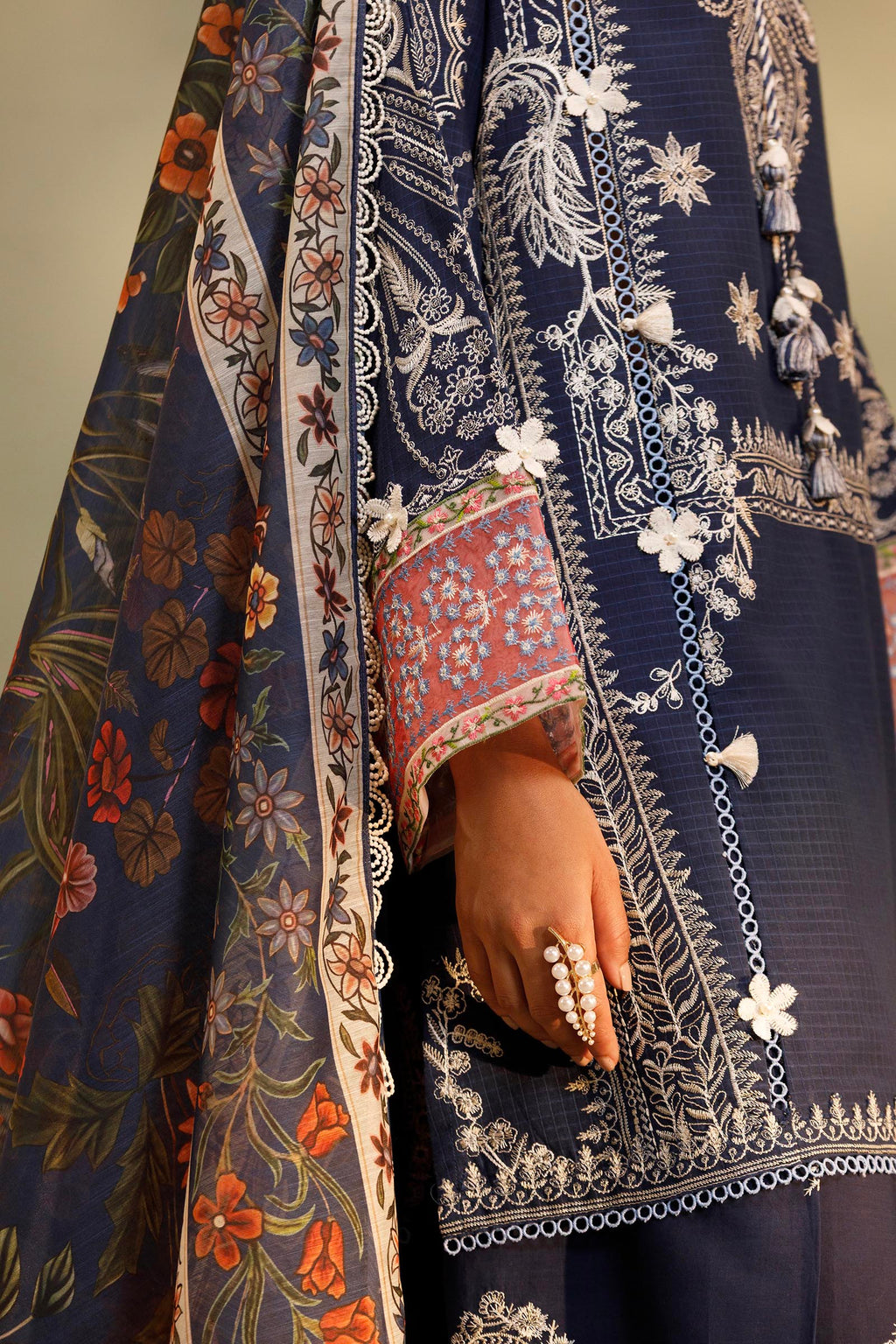 Sana Safinaz | Muzlin Summer 26 | 2-MS - Luxury Dress - available at Maria Faisal in UK and USA.