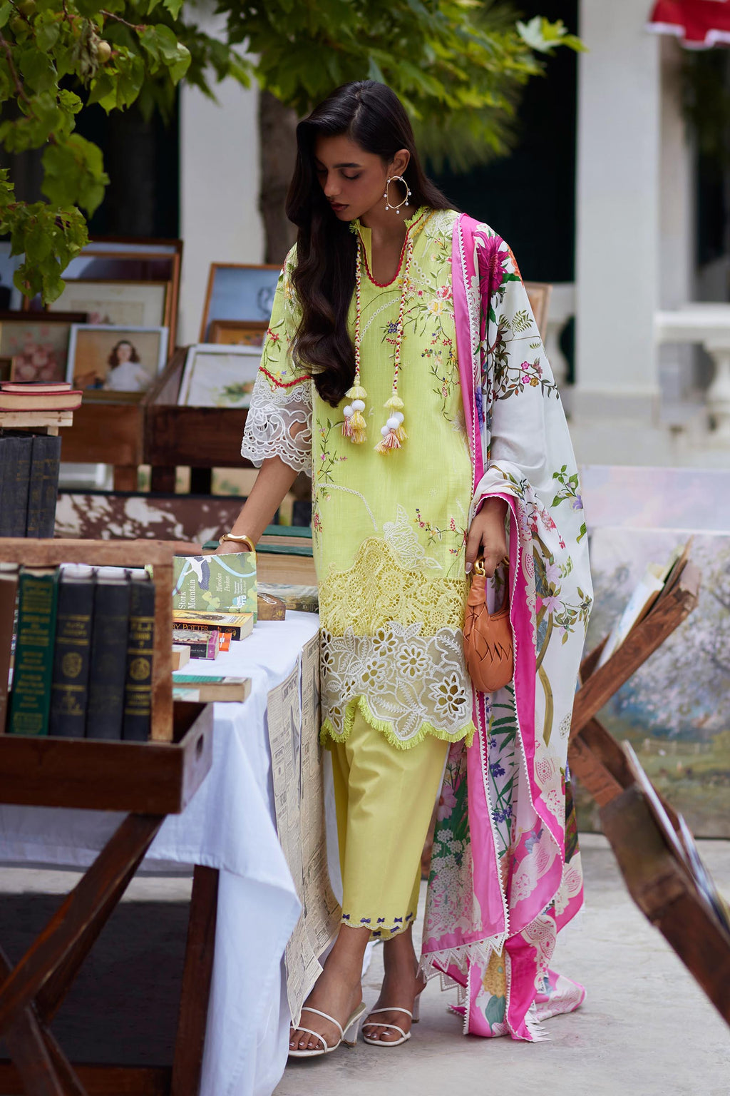 Sana Safinaz | Muzlin Summer 26 | 19-MS - Luxury Dress - available at Maria Faisal in UK and USA.