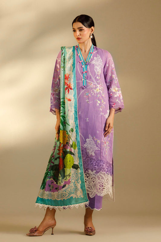 Sana Safinaz | Muzlin Summer 26 | MS-05 - Luxury Dress - available at Maria Faisal in UK and USA.