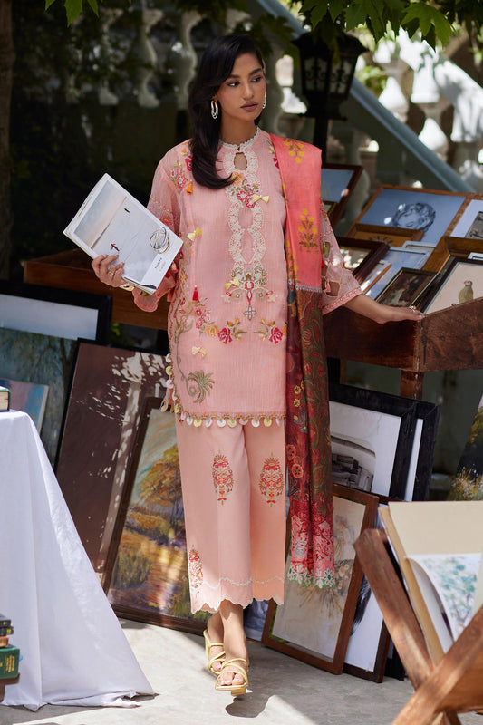 Sana Safinaz | Muzlin Summer 26 | 38-MS - Luxury Dress - available at Maria Faisal in UK and USA.