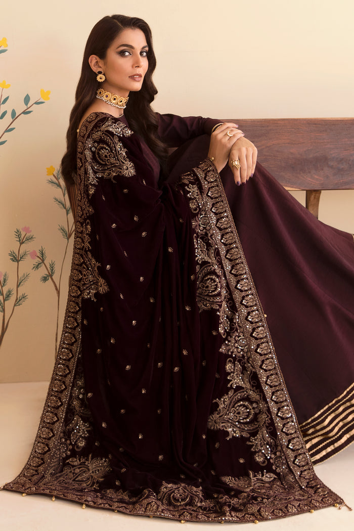 Jazmin | Velvet Edit 24 | VF-2041 - Ladies Clothes - Maria Faisal