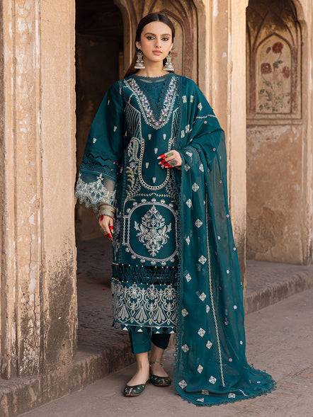 Parishay | Mastani Luxury Lawn 25 | MA - 02 by Maria Faisal - Registered Vendor of : Parishay - type : Ladies Clothes - 100% original wedding dresses
