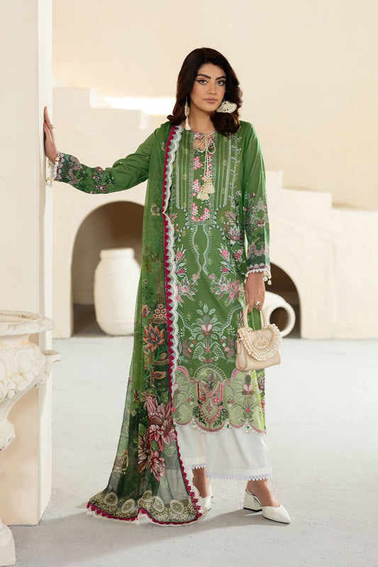 Ramsha | Mashaal Luxury Lawn | L-1307 by Maria Faisal - Registered Vendor of : Ramsha - type : Ladies Clothes - 100% original wedding dresses