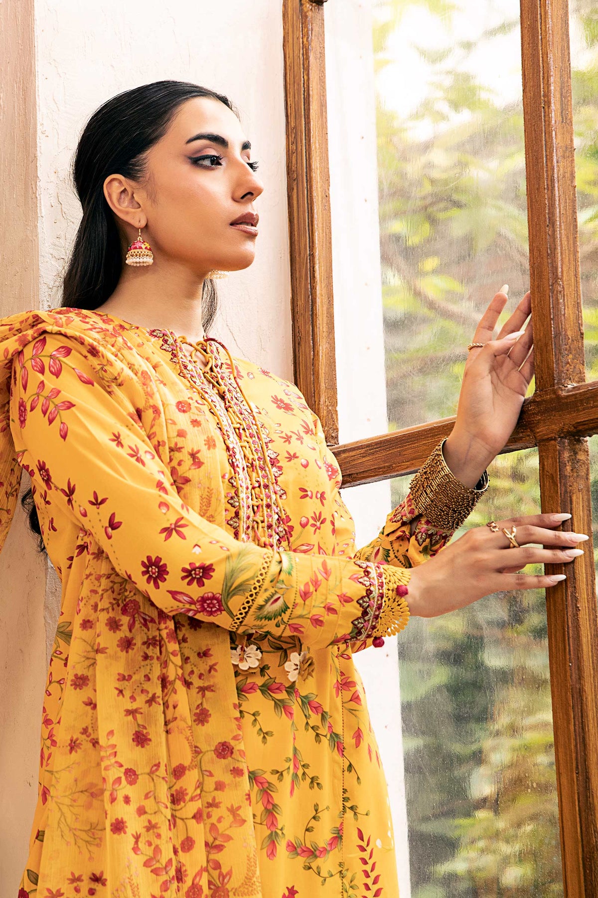 Maria B | Eid Basic Lawn | MB-CUS25-912A by Maria Faisal - Registered Vendor of : Maria B - type : Ladies Clothes - 100% original wedding dresses