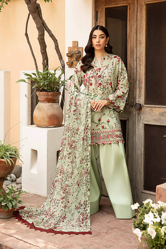 Maria B | Eid Basic Lawn | MB-CUS25-912B by Maria Faisal - Registered Vendor of : Maria B - type : Ladies Clothes - 100% original wedding dresses