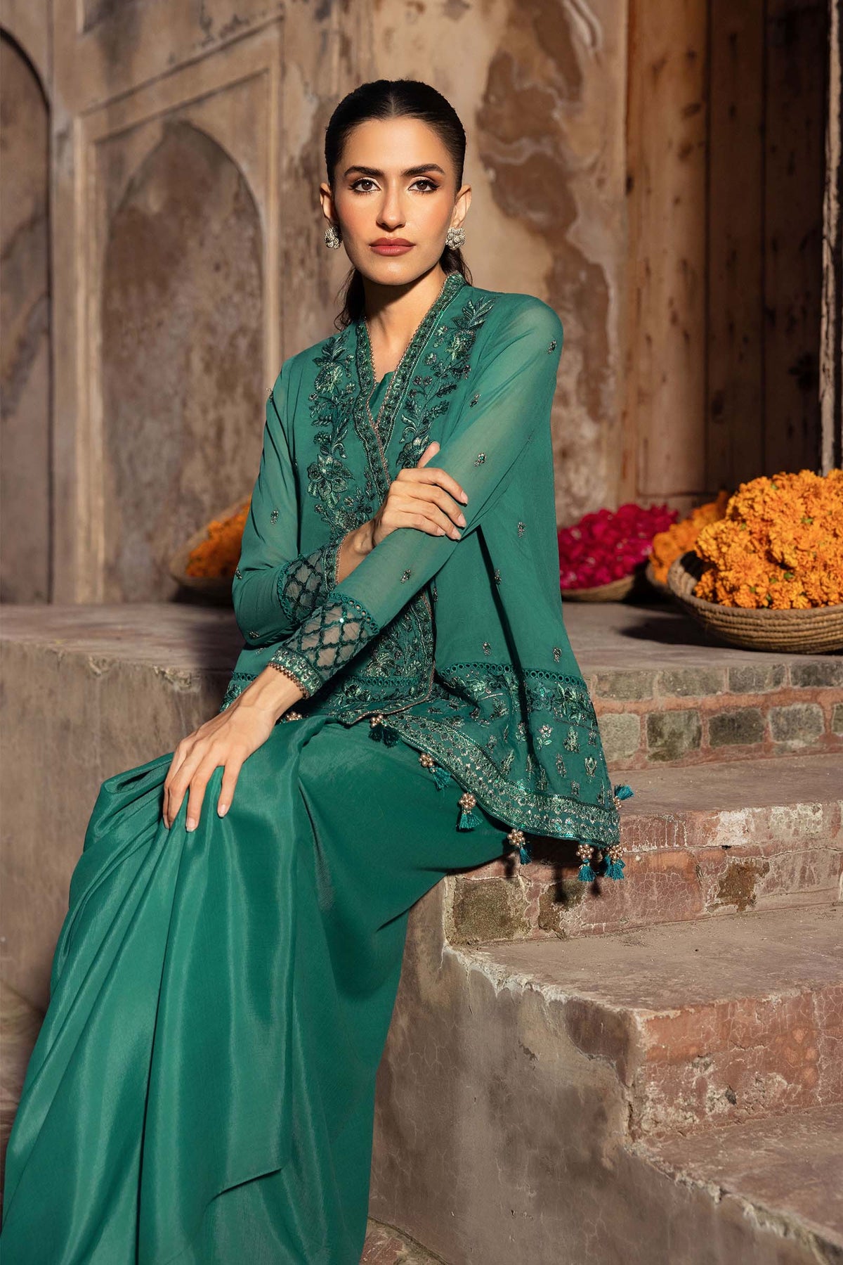 MB-FUS25-803 – authentic Pakistani dress from the Festive 25 collection for women in the UK