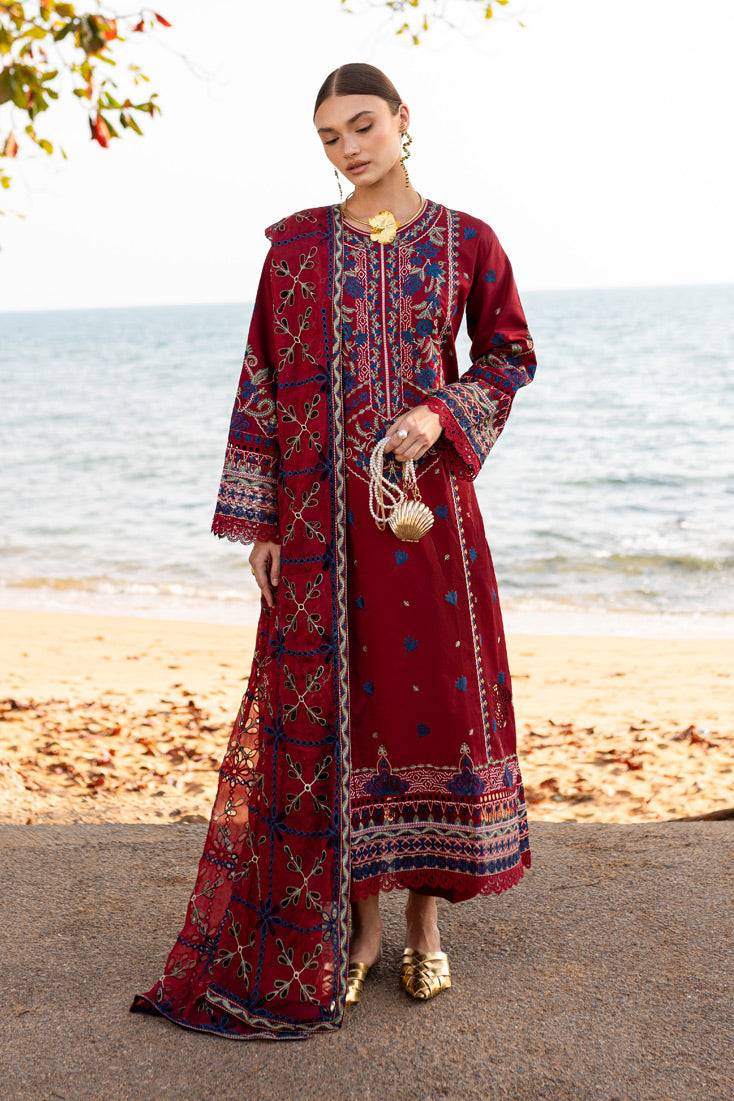 Marjjan | Fasana Lawn | MBL-07 A by Maria Faisal - Registered Vendor of : Marjjan - type : Ladies Clothes - 100% original wedding dresses