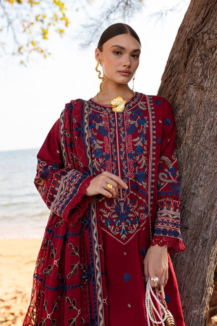 Marjjan | Fasana Lawn | MBL-07 A by Maria Faisal - Registered Vendor of : Marjjan - type : Ladies Clothes - 100% original wedding dresses