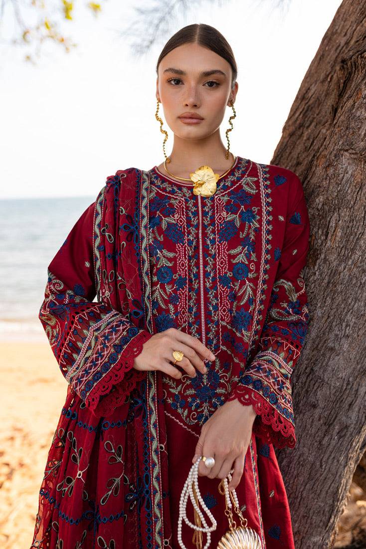 Marjjan | Fasana Lawn | MBL-07 A by Maria Faisal - Registered Vendor of : Marjjan - type : Ladies Clothes - 100% original wedding dresses