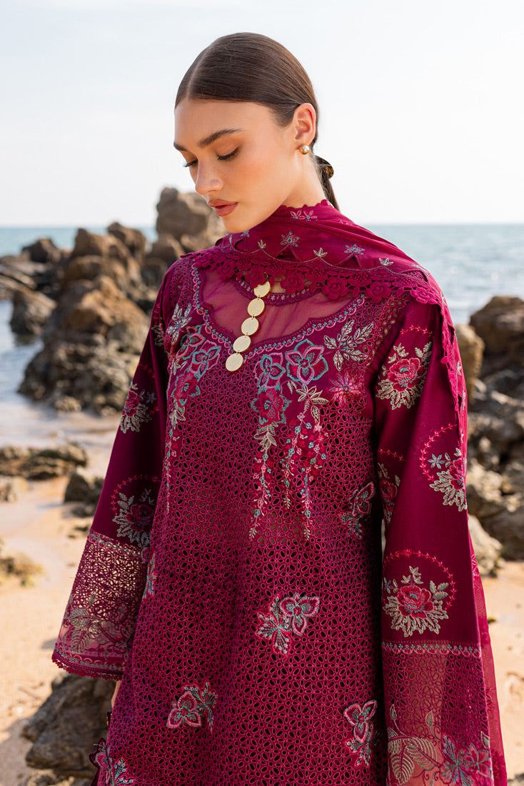 Marjjan | Fasana Lawn | MBL-08 A by Maria Faisal - Registered Vendor of : Marjjan - type : Ladies Clothes - 100% original wedding dresses