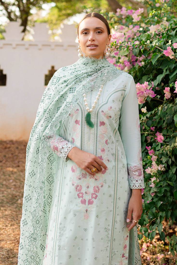 Marjjan | Fasana Lawn | MBL-09 A by Maria Faisal - Registered Vendor of : Marjjan - type : Ladies Clothes - 100% original wedding dresses