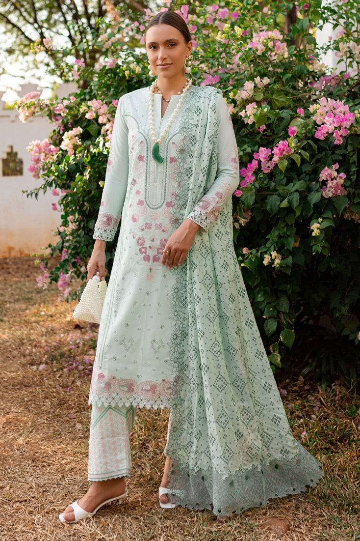 Marjjan | Fasana Lawn | MBL-09 A by Maria Faisal - Registered Vendor of : Marjjan - type : Ladies Clothes - 100% original wedding dresses