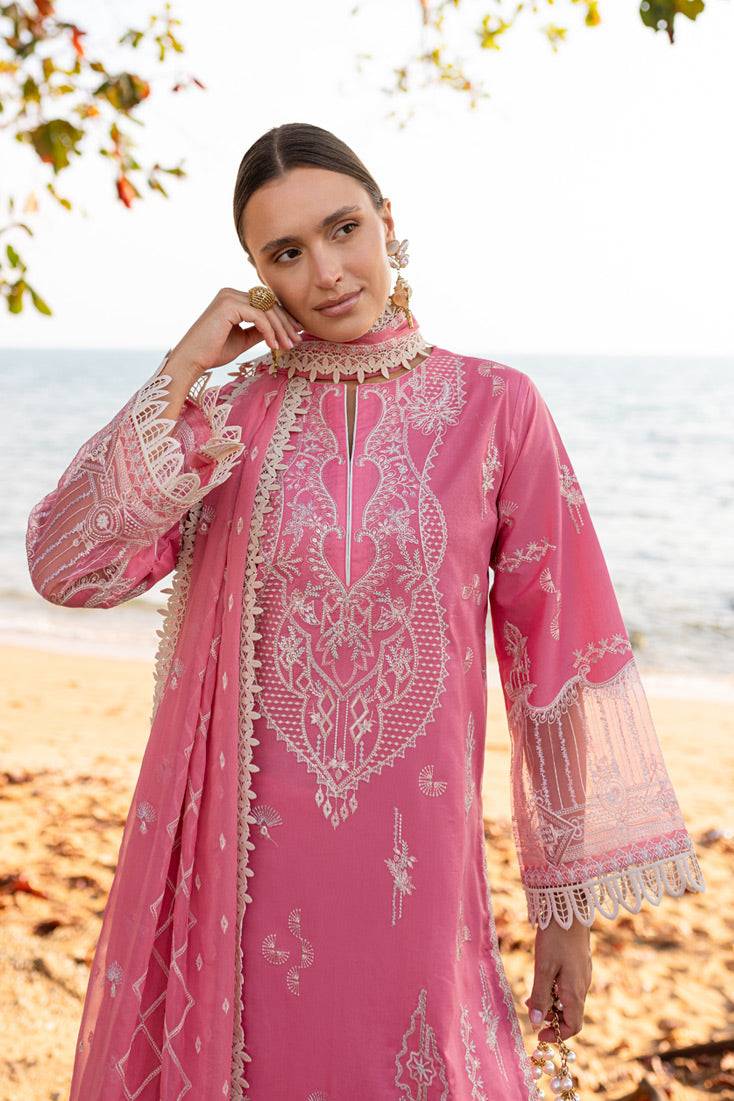 Marjjan | Fasana Lawn | MBL-10 B by Maria Faisal - Registered Vendor of : Marjjan - type : Ladies Clothes - 100% original wedding dresses