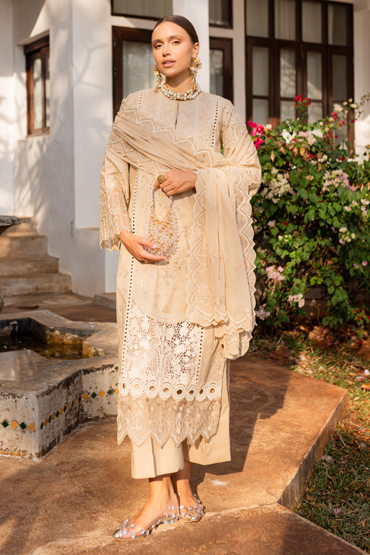 Marjjan | Fasana Lawn | MBL-12 A by Maria Faisal - Registered Vendor of : Marjjan - type : Ladies Clothes - 100% original wedding dresses