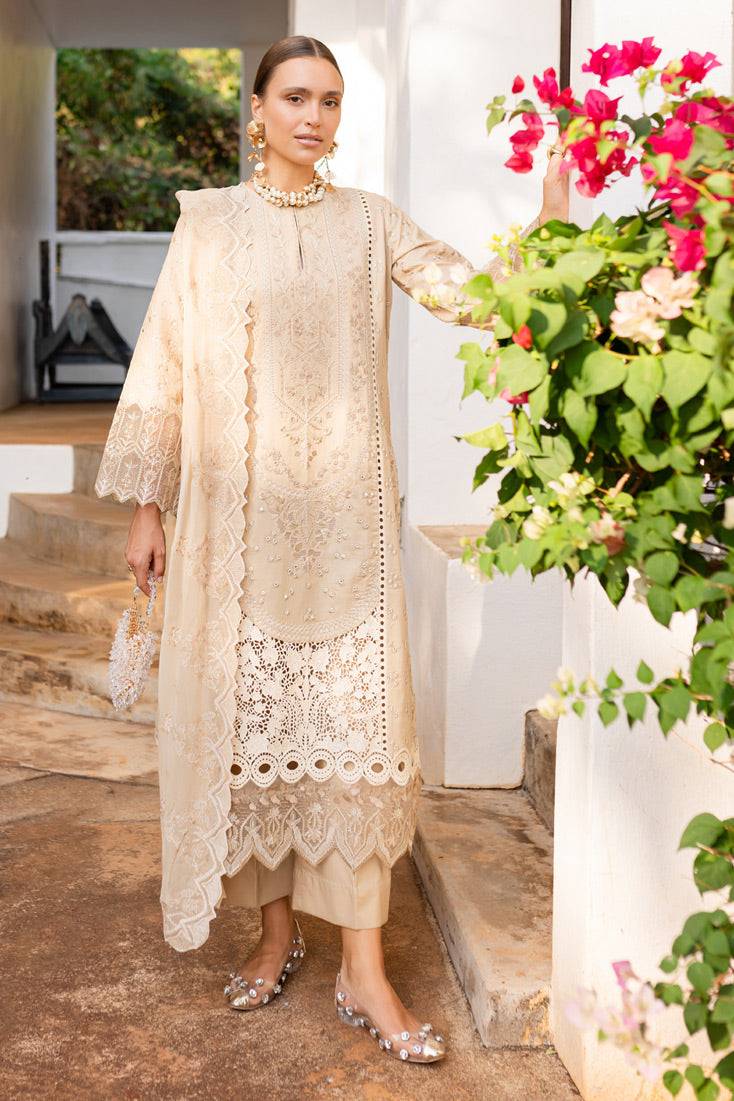 Marjjan | Fasana Lawn | MBL-12 A by Maria Faisal - Registered Vendor of : Marjjan - type : Ladies Clothes - 100% original wedding dresses