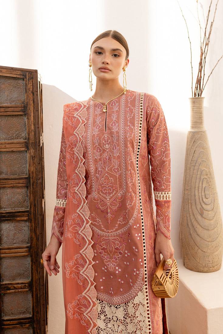 Marjjan | Fasana Lawn | MBL-12 B by Maria Faisal - Registered Vendor of : Marjjan - type : Ladies Clothes - 100% original wedding dresses