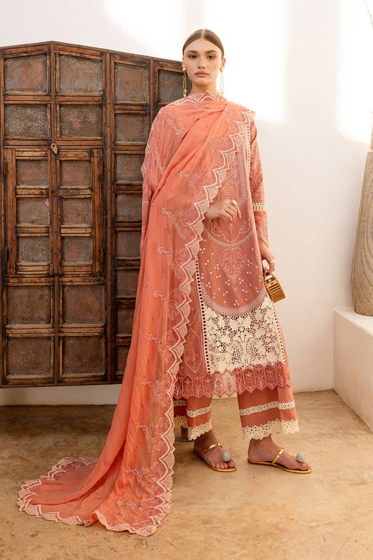 Marjjan | Fasana Lawn | MBL-12 B by Maria Faisal - Registered Vendor of : Marjjan - type : Ladies Clothes - 100% original wedding dresses