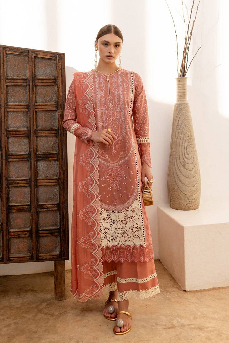 Marjjan | Fasana Lawn | MBL-12 B by Maria Faisal - Registered Vendor of : Marjjan - type : Ladies Clothes - 100% original wedding dresses